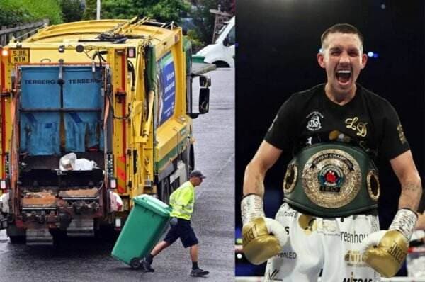 Kisah Liam Davies, Petugas Sampah yang Jadi Juara Dunia IBO