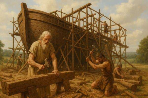 Kisah Pembangunan Bahtera Nuh: Sebuah Tantangan Teknologi di Ambang Bencana Dahsyat Kisah Pembangunan Bahtera Nuh: Sebuah Tantangan Teknologi di Ambang Bencana Dahsyat