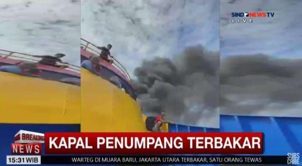 KM Barcelona V Terbakar, Penyebab Kebakaran Belum Dapat Diketahui KM Barcelona V Terbakar, Penyebab Kebakaran Belum Dapat Diketahui
