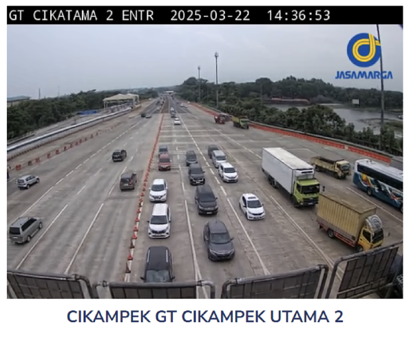 H-9 Lebaran, Ribuan Kendaraan Sudah Keluar Jakarta Lewat Tol Cikampek H-9 Lebaran, Ribuan Kendaraan Sudah Keluar Jakarta Lewat Tol Cikampek