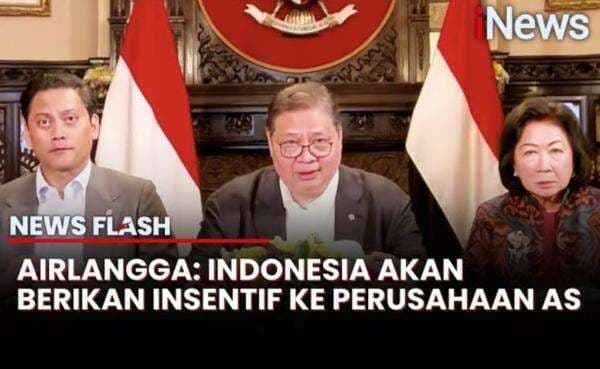Airlangga Beberkan Tawaran Indonesia ke AS untuk Negosiasi Tarif Trump Airlangga Beberkan Tawaran Indonesia ke AS untuk Negosiasi Tarif Trump