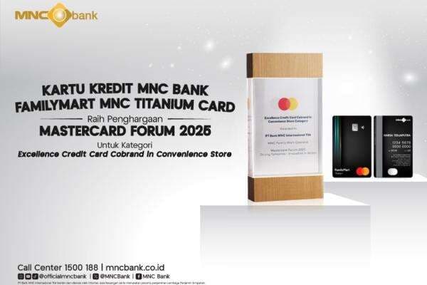 Konsisten Sajikan Kartu Kredit Inovatif, MNC Bank Raih Penghargaan dari Mastercard Konsisten Sajikan Kartu Kredit Inovatif, MNC Bank Raih Penghargaan dari Mastercard