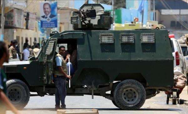 Konvoi Presiden Somalia Dibom, 7 Paspampres Tewas Konvoi Presiden Somalia Dibom, 7 Paspampres Tewas