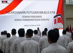    KPK Eksekusi 78 Pegawai Pelaku Pungli Rutan, Diberikan Sanksi Permintaan Maaf di Publik