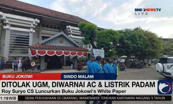 Kronologi Dugaan Sabotase Peluncuran Buku Jokowi's White Paper Kronologi Dugaan Sabotase Peluncuran Buku Jokowi's White Paper