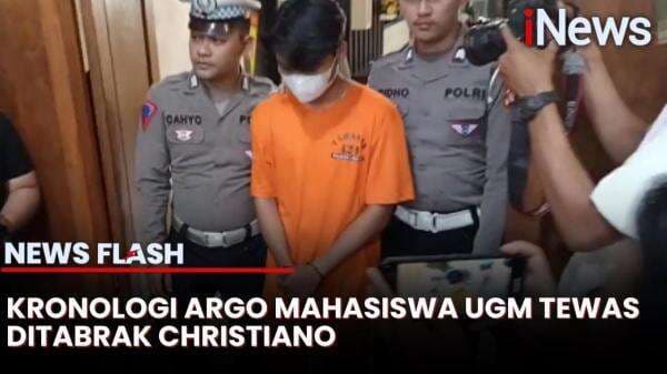 Kronologi Christiano Tarigan Tabrak Argo Mahasiswa UGM hingga Tewas, Terancam Penjara Kronologi Christiano Tarigan Tabrak Argo Mahasiswa UGM hingga Tewas, Terancam Penjara
