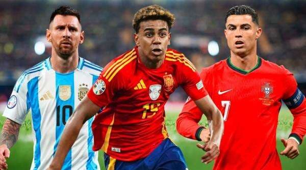 Perbandingan Rekor Lamine Yamal vs Lionel Messi dan Cristiano Ronaldo di Usia 18 Tahun Perbandingan Rekor Lamine Yamal vs Lionel Messi dan Cristiano Ronaldo di Usia 18 Tahun