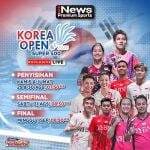 Leo/Bagas Siap Rebut Podium Tertinggi di Korea Open 2024, Live Eksklusif di iNews Besok Pukul 08.50 WIB Leo/Bagas Siap Rebut Podium Tertinggi di Korea Open 2024, Live Eksklusif di iNews Besok Pukul 08.50 WIB