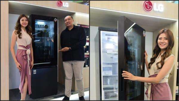 LG InstaView: Kulkas Sultan Bikin Tamu Melongo, Isi Kulkas Terlihat dengan Ketukan LG InstaView: Kulkas Sultan Bikin Tamu Melongo, Isi Kulkas Terlihat dengan Ketukan