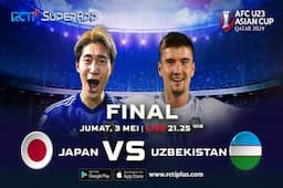 Link Live Streaming Final Piala Asia U-23 2024 Jepang vs Uzbekistan: Tonton di SINI
