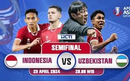Link Live Streaming Timnas Indonesia vs Uzbekistan di Perebutan Tiket Olimpiade Paris 2024 di RCTI+, Klik di Sini!