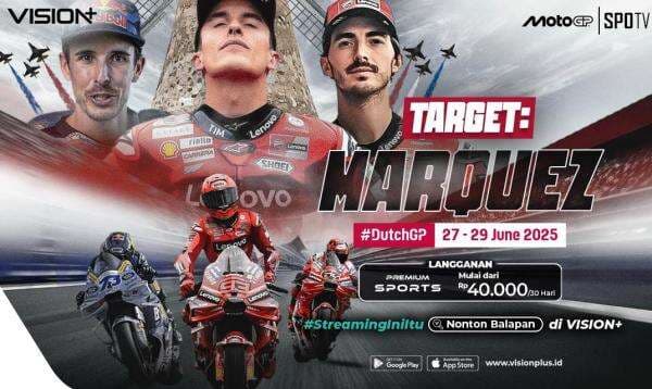 Link Streaming Grand Prix of the Netherlands 2025 Assen, Cek Jadwalnya! Link Streaming Grand Prix of the Netherlands 2025 Assen, Cek Jadwalnya!