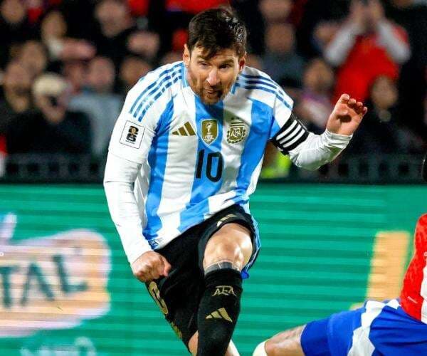 Hasil Timnas Cile vs Argentina di Kualifikasi Piala Dunia 2026: Lionel Messi Main di Babak Kedua, La Albiceleste Menang 1-0 Hasil Timnas Cile vs Argentina di Kualifikasi Piala Dunia 2026: Lionel Messi Main di Babak Kedua, La Albiceleste Menang 1-0