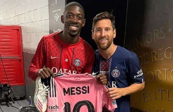 Ditendang PSG, Jersey hingga Sepatu Lionel Messi Diminta Ousmane Dembele Ditendang PSG, Jersey hingga Sepatu Lionel Messi Diminta Ousmane Dembele