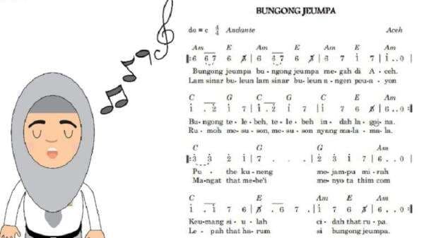 Lirik Lagu Bungong Jeumpa asal Aceh, tentang Keindahan Bunga Cempaka Lirik Lagu Bungong Jeumpa asal Aceh, tentang Keindahan Bunga Cempaka