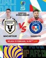Live di iNews! Jadwal Semifinal AFC Cup 2023 Zona ASEAN: Sabah FC vs Macarthur FC Live di iNews! Jadwal Semifinal AFC Cup 2023 Zona ASEAN: Sabah FC vs Macarthur FC