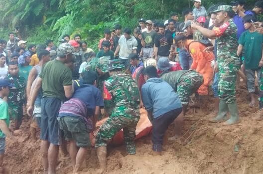 Longsor Terjang Toraja Utara, BNPB: 1 Tewas dan 2 Hilang