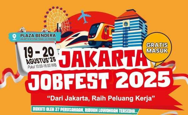 Catat! Pemprov DKI Gelar Jobfest di Velodrome Jaktim, Ada 2.000 Lowongan Kerja Catat! Pemprov DKI Gelar Jobfest di Velodrome Jaktim, Ada 2.000 Lowongan Kerja