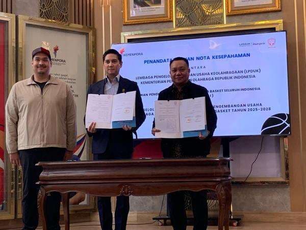 LPDUK Kemenpora RI Jalin Kerja Sama dengan Perbasi, Dorong Kemajuan Basket Indonesia LPDUK Kemenpora RI Jalin Kerja Sama dengan Perbasi, Dorong Kemajuan Basket Indonesia