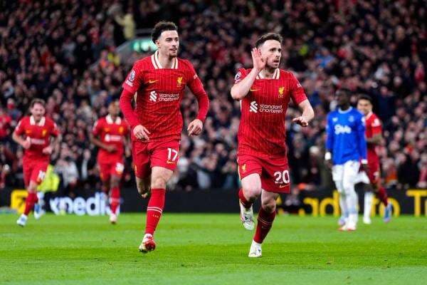 Magis Diogo Jota Menangkan Liverpool di Derby Merseyside, The Reds Kian Dekat Juara Liga Inggris Magis Diogo Jota Menangkan Liverpool di Derby Merseyside, The Reds Kian Dekat Juara Liga Inggris