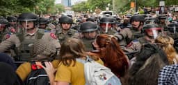Mahasiswa Pro-Palestina Demo di 5 Kampus Top AS, Banyak Ditahan Polisi