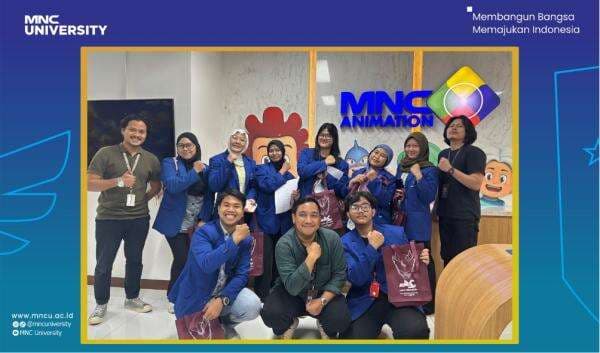 Mahasiswa Sains Komunikasi MNC University Belajar Dubbing di Studio MNC Animation Mahasiswa Sains Komunikasi MNC University Belajar Dubbing di Studio MNC Animation