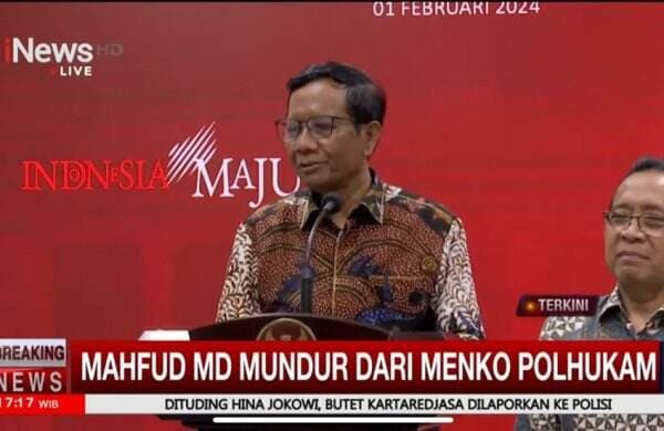 Mahfud MD Jadi Menko Polhukam Terlama Sepanjang Pemerintahan Jokowi