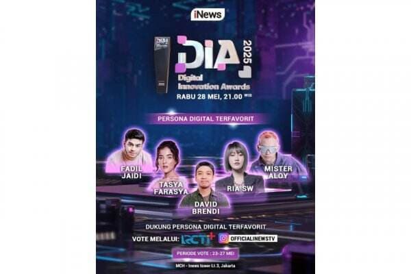 Malam Apresiasi Digital Innovations Awards! Vote Nominasi Favoritmu dan Saksikan Kemeriahan Acaranya di iNews Malam Apresiasi Digital Innovations Awards! Vote Nominasi Favoritmu dan Saksikan Kemeriahan Acaranya di iNews