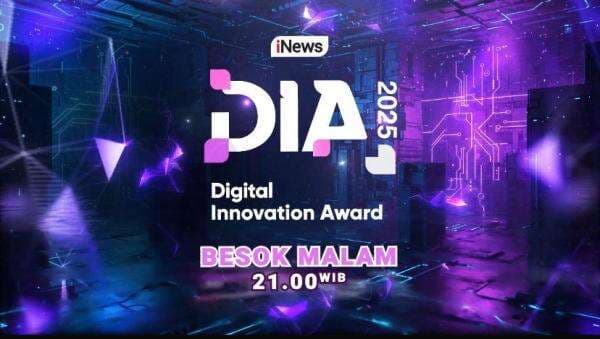 Besok Malam! Jangan Lewatkan Malam Penghargaan Digital Innovations Awards 2025, Hanya di iNews Besok Malam! Jangan Lewatkan Malam Penghargaan Digital Innovations Awards 2025, Hanya di iNews