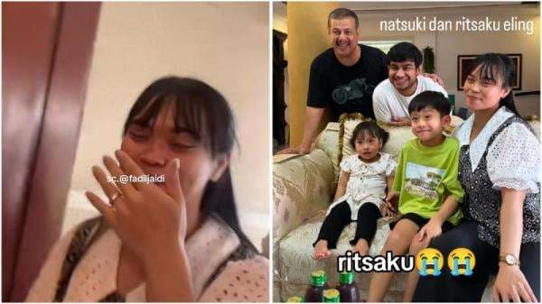 Mama Mega Menangis saat Bertemu Pak Muh, Ritsuki dan Natsuki Serasa Punya Kakek Mama Mega Menangis saat Bertemu Pak Muh, Ritsuki dan Natsuki Serasa Punya Kakek