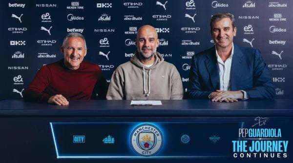 Manchester City Resmi Perpanjang Kontrak Pep Guardiola hingga 2027 Manchester City Resmi Perpanjang Kontrak Pep Guardiola hingga 2027