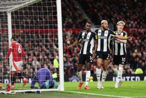 Dipermalukan Newcastle, Man United Alami Kekalahan Keenam di Bulan Desember Dipermalukan Newcastle, Man United Alami Kekalahan Keenam di Bulan Desember