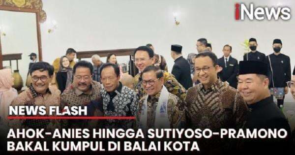Ahok, Anies, hingga Pramono-Rano Hadiri Acara Bentang Harapan Menuju 5 Abad Jakarta Ahok, Anies, hingga Pramono-Rano Hadiri Acara Bentang Harapan Menuju 5 Abad Jakarta