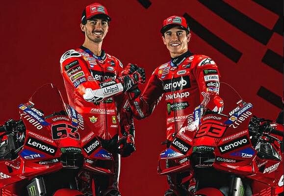 Adu Rekor Marc Marquez dan Francesco Bagnaia di Sirkuit Mugello Italia, Bak Bumi dan Langit Adu Rekor Marc Marquez dan Francesco Bagnaia di Sirkuit Mugello Italia, Bak Bumi dan Langit