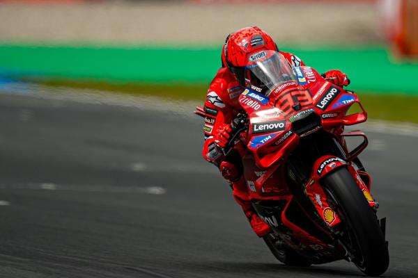 Hasil Latihan Bebas 2 MotoGP Belanda 2025: Marc Marquez Posisi 5, Fabio Quartararo Tercepat Lagi Hasil Latihan Bebas 2 MotoGP Belanda 2025: Marc Marquez Posisi 5, Fabio Quartararo Tercepat Lagi