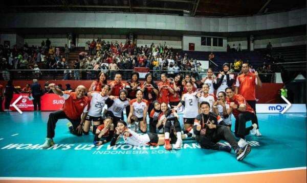 Timnas Voli Putri Indonesia U-21 Disikat Italia, Marcos Sugiyama Tetap Bangga Timnas Voli Putri Indonesia U-21 Disikat Italia, Marcos Sugiyama Tetap Bangga