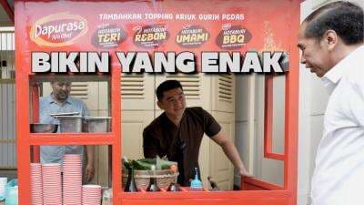 Masak di Depan Rumah Jokowi, Chef Arnold Diberi Pesan Khusus Masak di Depan Rumah Jokowi, Chef Arnold Diberi Pesan Khusus