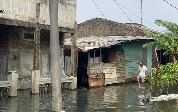 Masih Terendam Banjir, Bantuan untuk Warga Tegal Alur Jakbar Terkendala