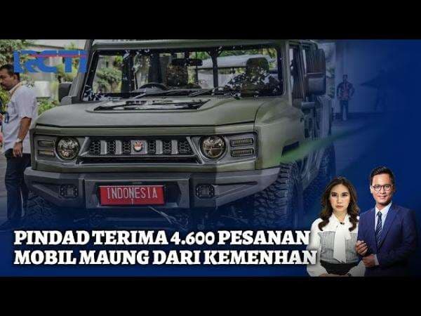 Laris Manis, Ribuan Mobil Maung Dipesan Kementerian Pertahanan Laris Manis, Ribuan Mobil Maung Dipesan Kementerian Pertahanan