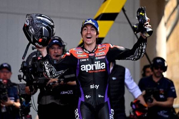 Maverick Vinales Menangdi Amerika Serikat, Aleix Espargaro Yakin Aprilia Bisa Bersaing di MotoGP 2024