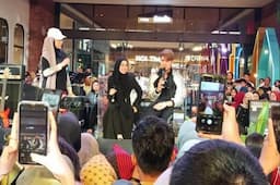 Meet and Greet Pemeran Sinetron RCTI, Lesti Kejora dan Rizky Billar Bikin Heboh Fans Bandung