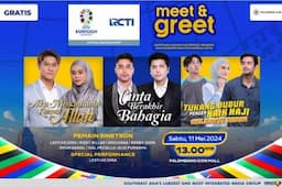 Meet and Greet Sinetron RCTI Berlanjut, Lesti Kejora, Krisjiana hingga Omar Daniel Hadir di Palembang