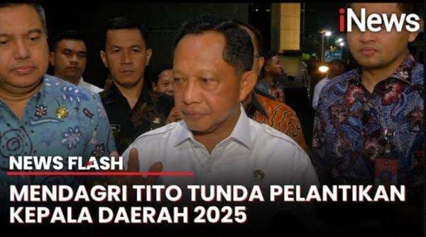 Pelantikan Kepala Daerah Batal Digelar 6 Februari, Ini Penjelasan Mendagri Pelantikan Kepala Daerah Batal Digelar 6 Februari, Ini Penjelasan Mendagri
