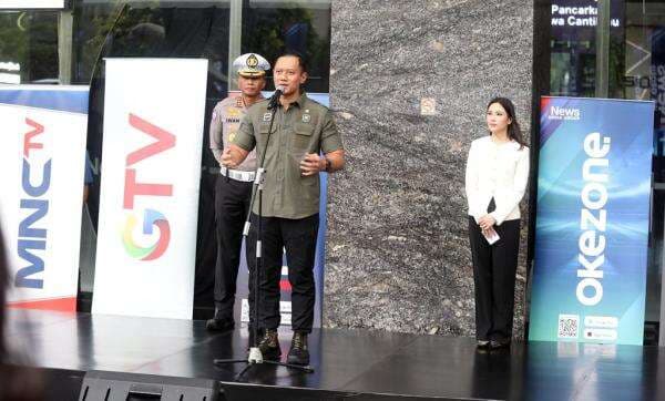 AHY Apresiasi Pelepasan Tim Mudik iNews Media Group: Masyarakat Bisa Melakukan Perjalanan Aman dan Nyaman AHY Apresiasi Pelepasan Tim Mudik iNews Media Group: Masyarakat Bisa Melakukan Perjalanan Aman dan Nyaman