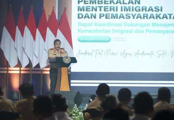 Beri Pembekalan Rakor Dukungan Manajemen, Menteri Imipas Tekankan Pelayanan PRIMA Beri Pembekalan Rakor Dukungan Manajemen, Menteri Imipas Tekankan Pelayanan PRIMA