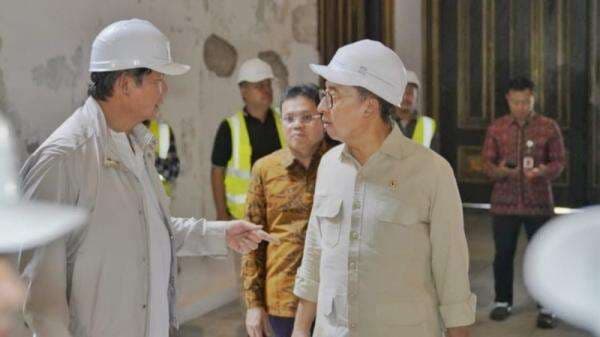 Menteri Kebudayaan Tinjau LangsungCagar Budaya di Kawasan Kota Tua Jakarta Menteri Kebudayaan Tinjau LangsungCagar Budaya di Kawasan Kota Tua Jakarta