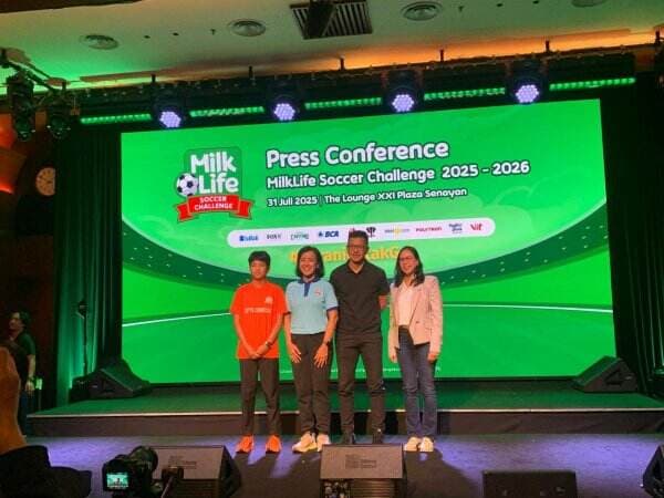 Tembus 10 Kota! MilkLife Soccer Challenge 2025-2026 Siap Jadi Pabrik Bintang Timnas Putri Indonesia Tembus 10 Kota! MilkLife Soccer Challenge 2025-2026 Siap Jadi Pabrik Bintang Timnas Putri Indonesia