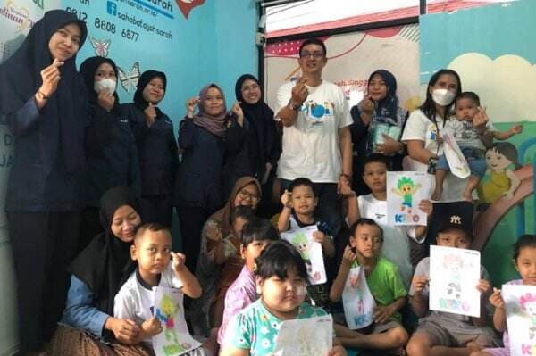 MNC Peduli Beri Bantuan Masker dan Aktivitas Kreativitas untuk Anak Pejuang Kanker