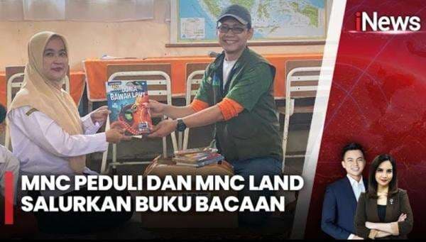 MNC Land dan MNC Peduli Salurkan Buku Bacaan ke SDN Pangarakan 01 Bogor, Tingkatkan Literasi MNC Land dan MNC Peduli Salurkan Buku Bacaan ke SDN Pangarakan 01 Bogor, Tingkatkan Literasi