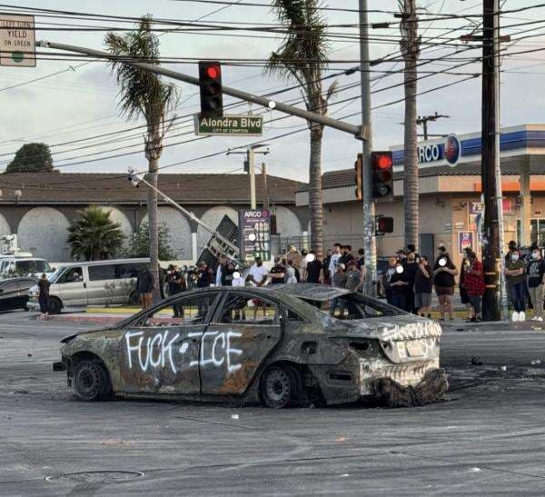 Protes Anti-Imigrasi di Los Angeles Memanas, Trump Akan Kerahkan Marinir dan Tambah Garda Nasional Protes Anti-Imigrasi di Los Angeles Memanas, Trump Akan Kerahkan Marinir dan Tambah Garda Nasional